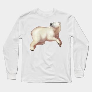 Cozy Polar Bear Long Sleeve T-Shirt